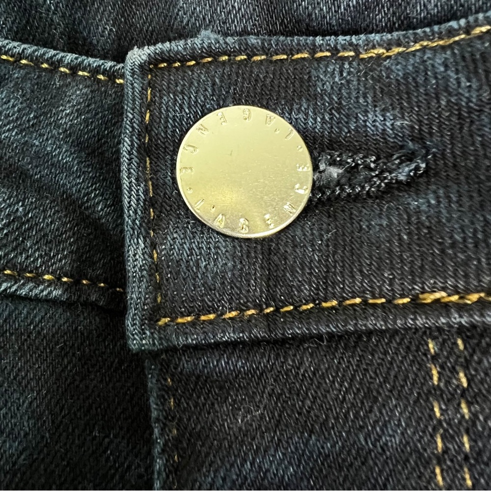NWOT L’Agence Mid Rise Slim Straight Leg Jeans in Dark Wash Women’s Sz 26 - Picture 5 of 5